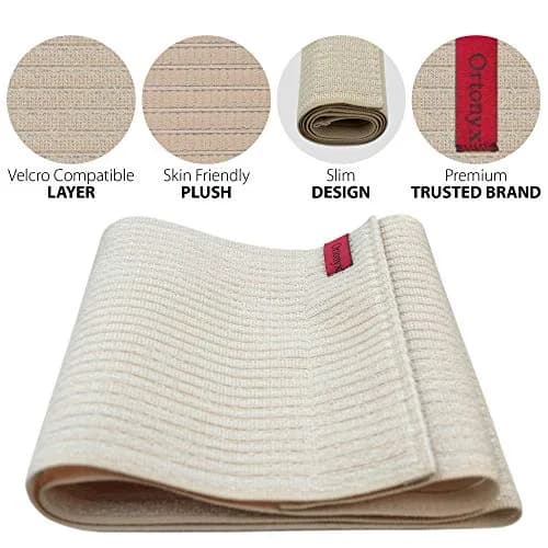 ORTONYX Abdominal Binder for Women & Men 26.7 cm (10.5") | Post-Surgical & Postpartum Support Wrap thumbnail 3