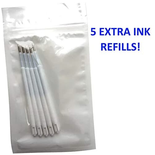 Thixotropic Super Big Fat Pen for Arthritis 5 Pack | Blue Ink, Ergonomic Grip, 0.5mm thumbnail 3
