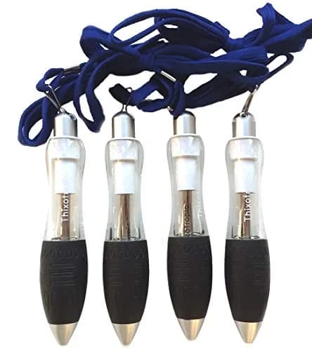 Thixotropic Super Big Fat Pens: Large, Easy to Hold Pens for Arthritis (4 pack), Longer Lasting Black Ink Cartridge thumbnail 1