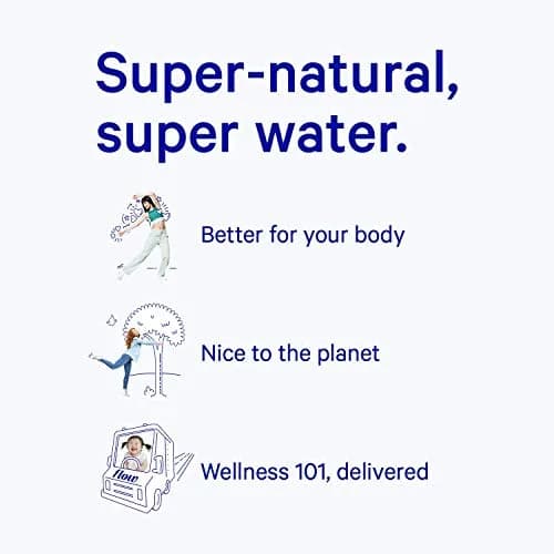Flow Alkaline Spring Water - Blackberry & Hibiscus Flavored 16.9 Fl Oz | Naturally Alkaline with Electrolytes thumbnail 2