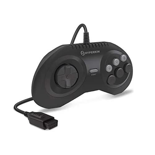 Hyperkin Squire Premium Controller for Genesis/MegaRetroN HD | Ergonomic 6-Button Gamepad, 10 ft Cable thumbnail 3