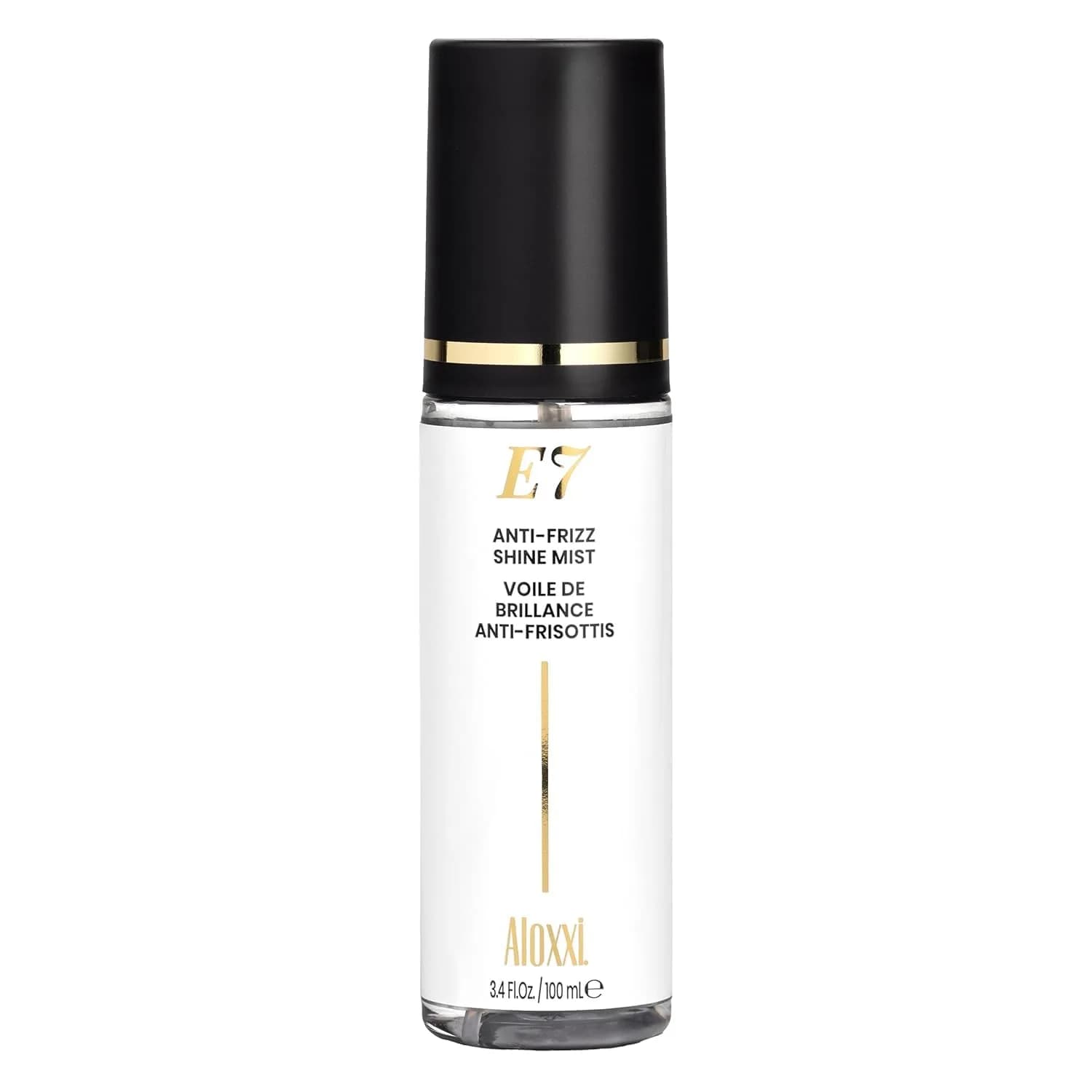 ALOXXI E7 Anti-Frizz Shine Mist — Dry Oil Hair Spray 3.4 Fl Oz | Nourishes & Illuminates