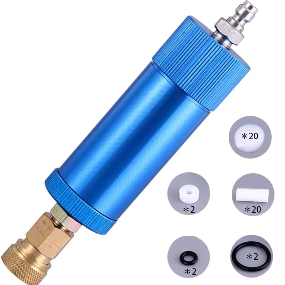 La La Pet High Pressure PCP Hand Pump Air Filter Water-Oil Separator 8mm | 30MPa Resistance - main product image