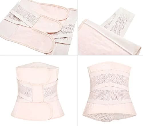 Gepoetry Postpartum Belly Band C-Section Recovery Belt Pink L | Supports Abdomen & Back thumbnail 7