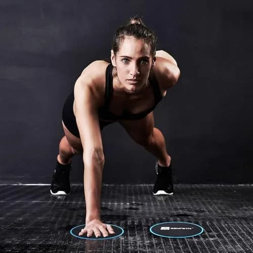 A AZURELIFE Exercise Core Sliders 7 inch Dual Sided Portable for Core & Ab Workouts thumbnail 3