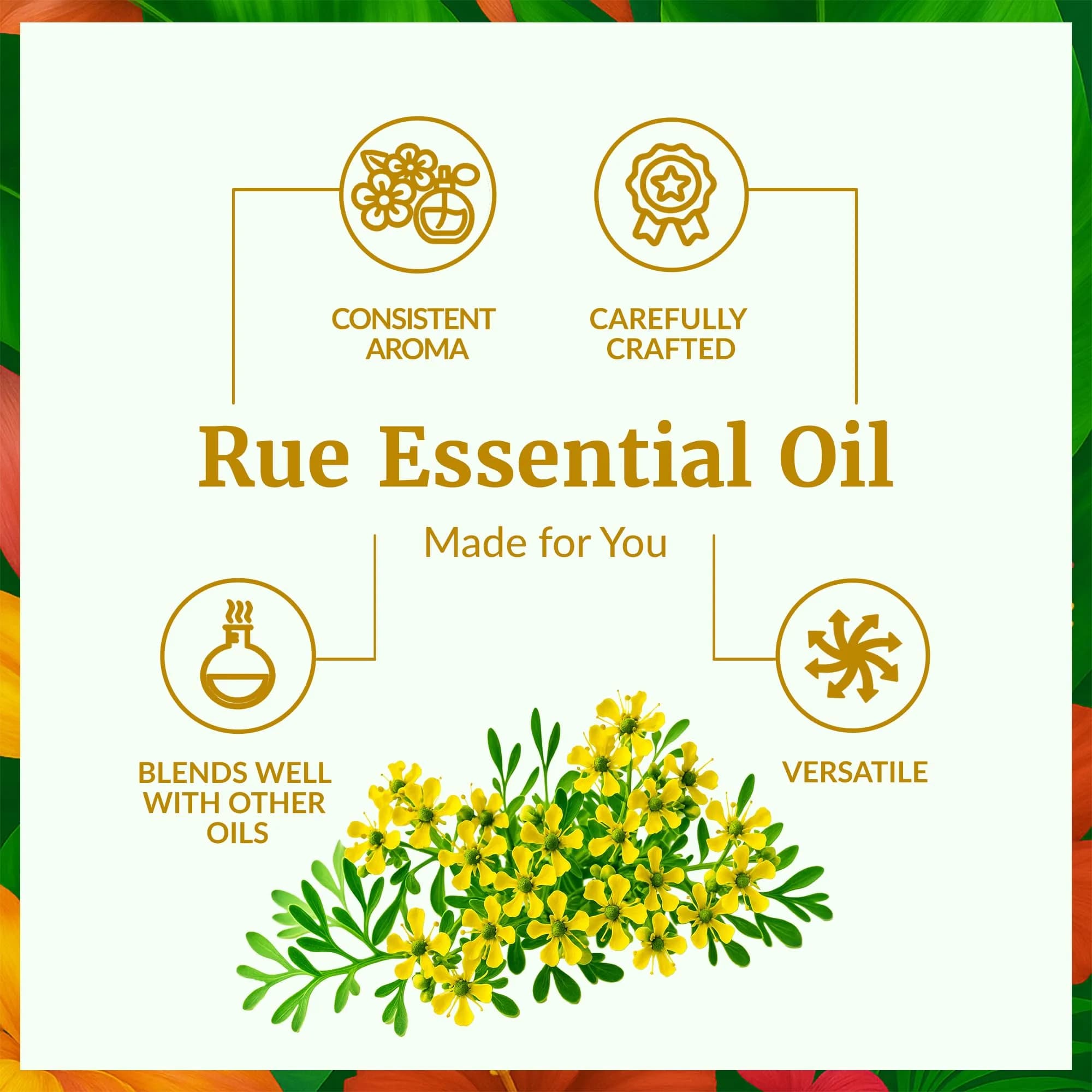 SVA Organics Rue Essential Oil, 1 Fl Oz (Pack of 1) - Pure & Natural - view 3