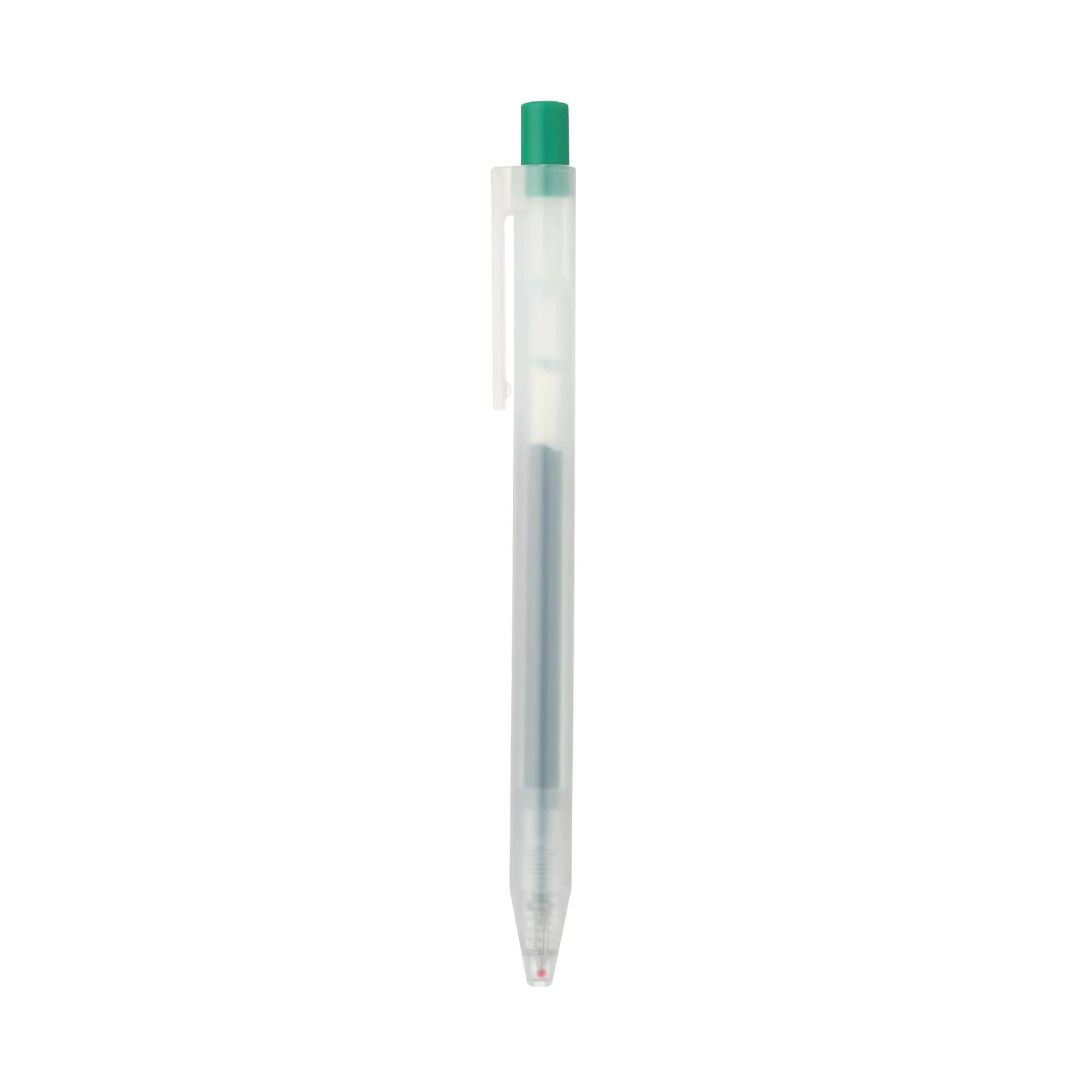 MUJI Smooth Gel Ink Ballpoint Pen 0.5mm (0.7cm x 14cm x 1.5cm) | Swift-drying Water-based Ink - main product image