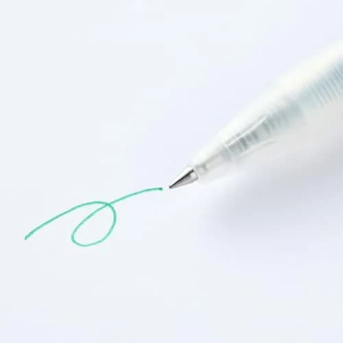 MUJI Smooth Gel Ink Ballpoint Pen 0.5mm (0.7cm x 14cm x 1.5cm) | Swift-drying Water-based Ink thumbnail 2