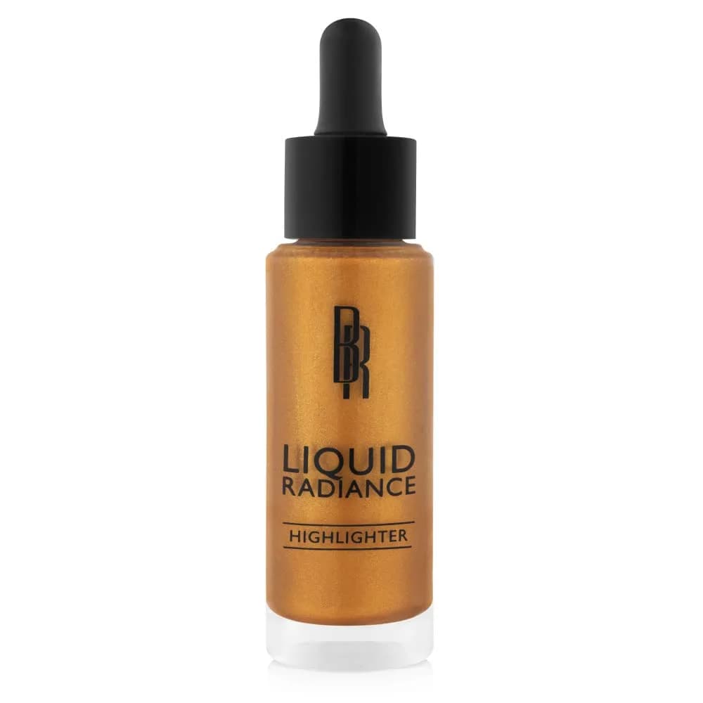 Black Radiance Liquid Radiance Highlighter Gold Dust 29.57ml (1 Fl Oz) | Illuminates Melanin-Blessed Complexions - main product image