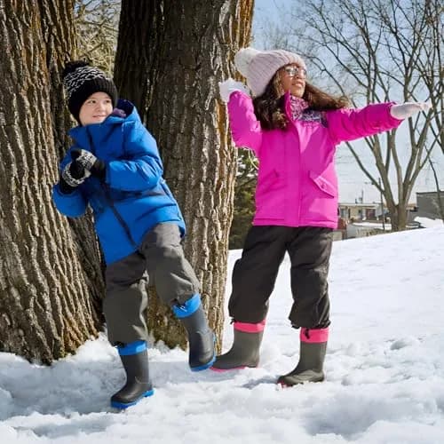 Kamik Snobuster 1 Kids Snow Boots, Blue - 3 Little Kid | Waterproof, -25°F Insulation, Eco-Friendly Liner thumbnail 2