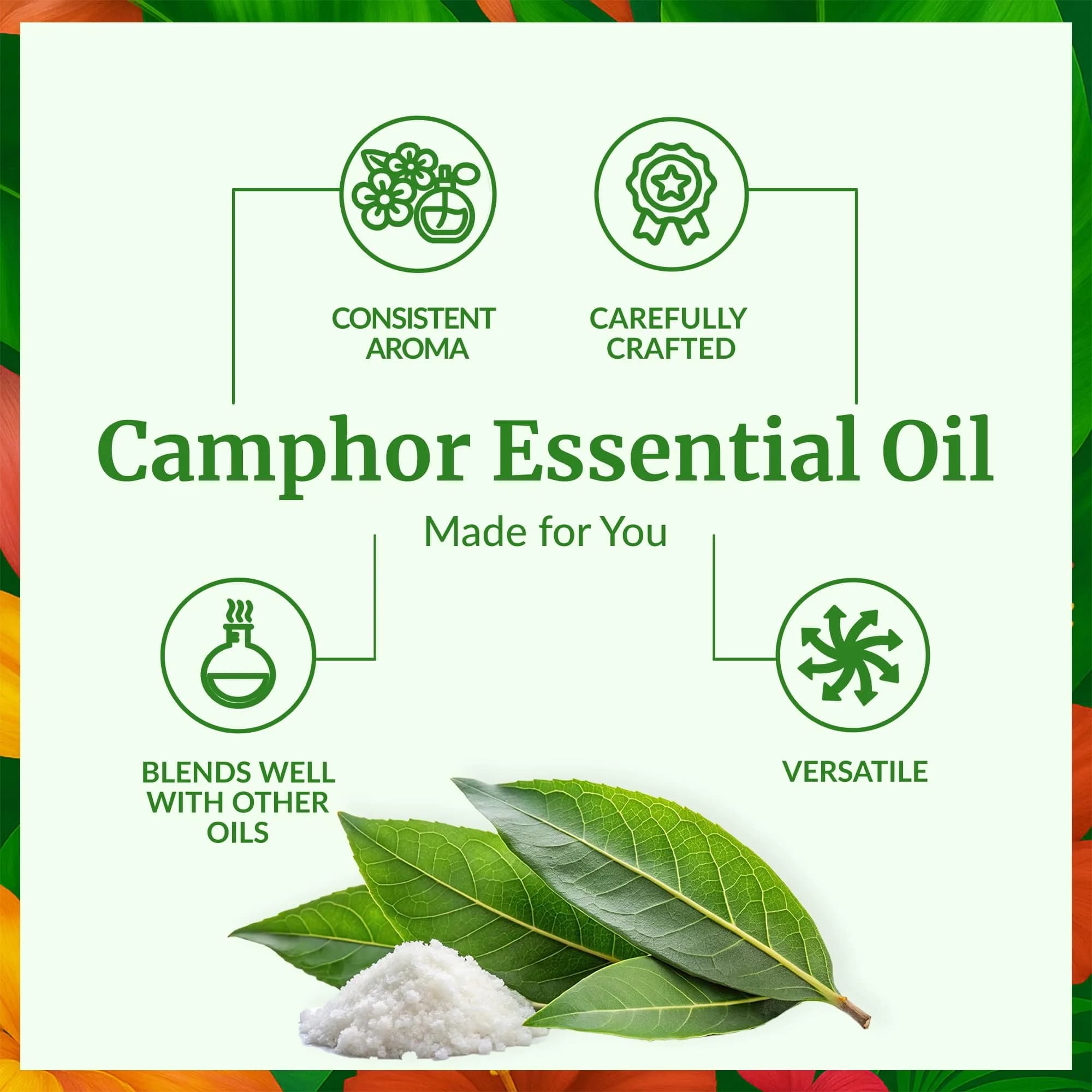 SVA ORGANICS Camphor Essential Oil, 32 Fl Oz (946 ml) - Large Bottle - view 3