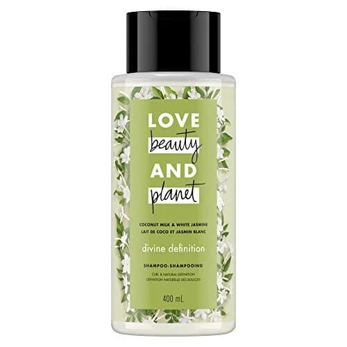 Love Beauty And Planet Divine Definition Shampoo, Coconut Milk & White Jasmine 13.5 fl oz | Nourishing, Sulfate-Free thumbnail 1