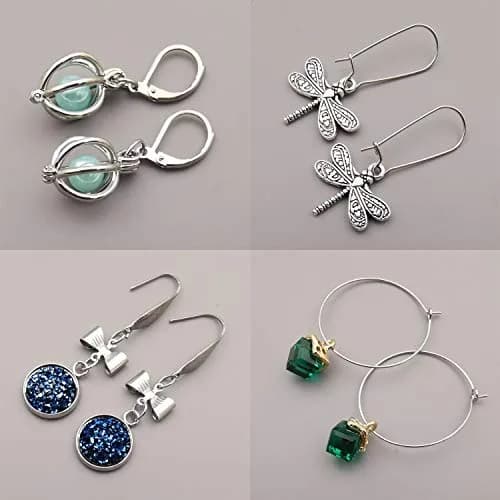 WOCRAFT 200pcs Stainless Steel Ball and Coil Earring Hooks Findings | 19mm (0.75 inch) thumbnail 4