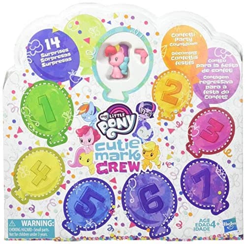 My Little Pony Toy Cutie Mark Crew Confetti Party Countdown 8 Pack | 14 Surprises for Kids 4+ thumbnail 1