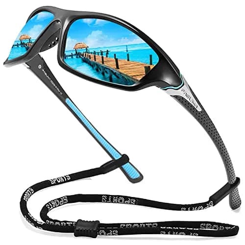 FAGUMA Sports Polarized Sunglasses For Men UV400 Protection | 62mm (2.44in) Lens Width thumbnail 1
