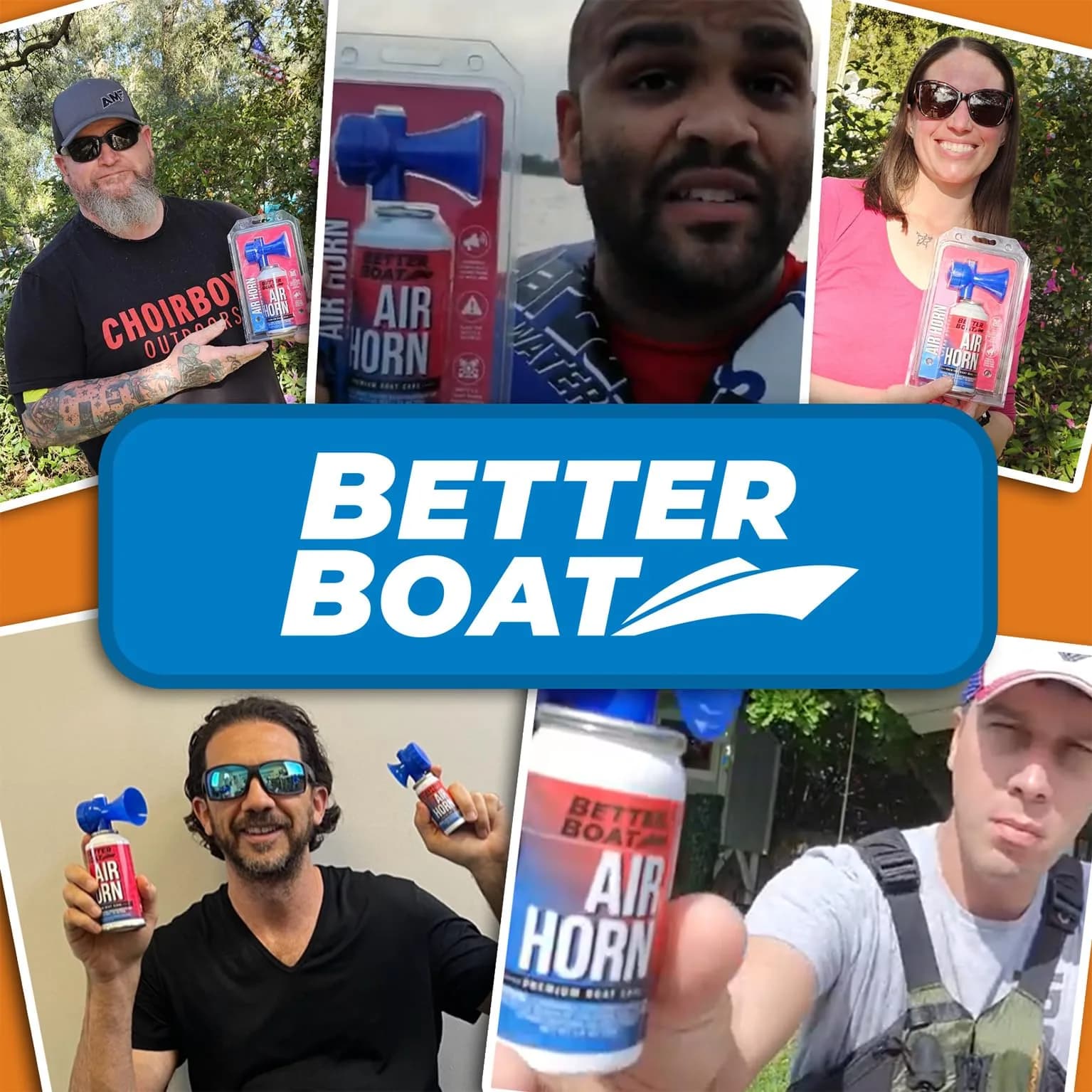 Better Boat Air Horn 115 dB 3.5 oz | Loud Emergency Signal for Boats Up to 65 Feet - view 6