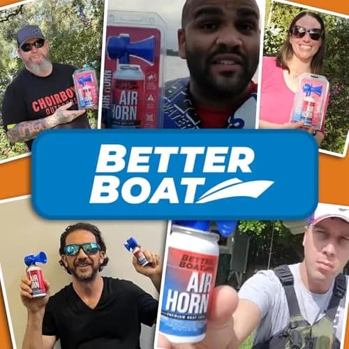 Better Boat Air Horn 115 dB 3.5 oz | Loud Emergency Signal for Boats Up to 65 Feet thumbnail 6