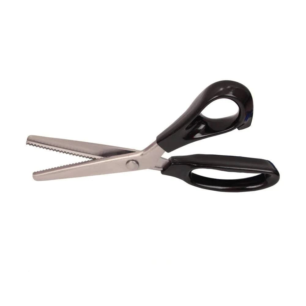 Price Xes Fabric Pinking Shears Craft Scissors 23.5cm | Serrated & Scalloped Edges for Precise Cutting — Scalloped3mm