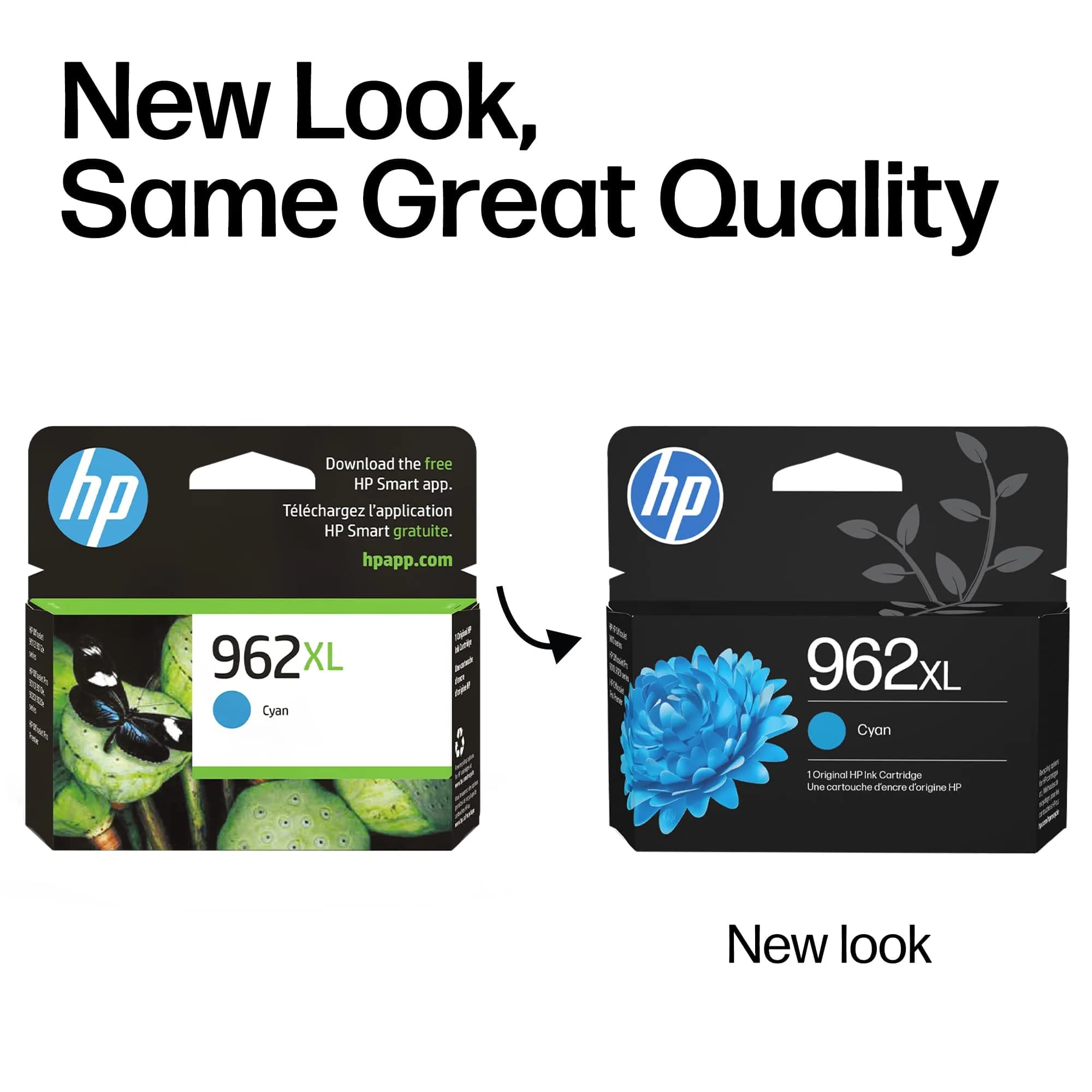 HP 962XL Cyan High-Yield Ink Cartridge | 1600 Pages | Fade-Resistant Prints - view 3
