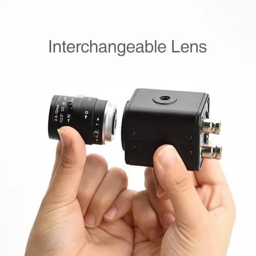 MOKOSE SHD50-2.8-12MM HD-SDI CCTV Security Camera 1080P 2MP CMOS Sensor, 89x42x44mm | Varifocal Wide-Angle Camera with 2.8-12MM thumbnail 4