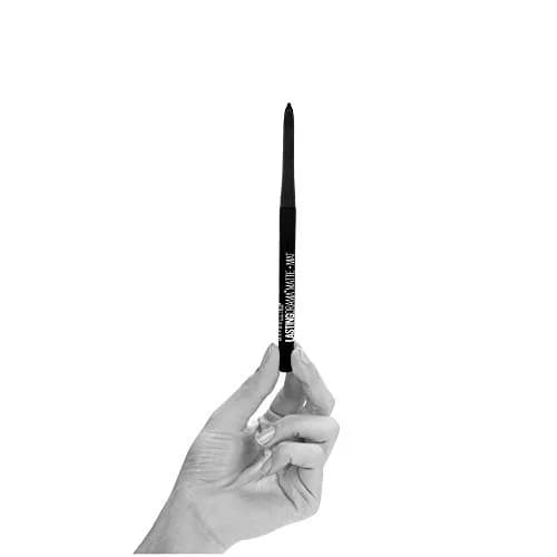 Maybelline Eyestudio Lasting Drama Waterproof Matte Gel Pencil Black Eyeliner 2 Count | 24-Hour Smudge-Resistant thumbnail 2