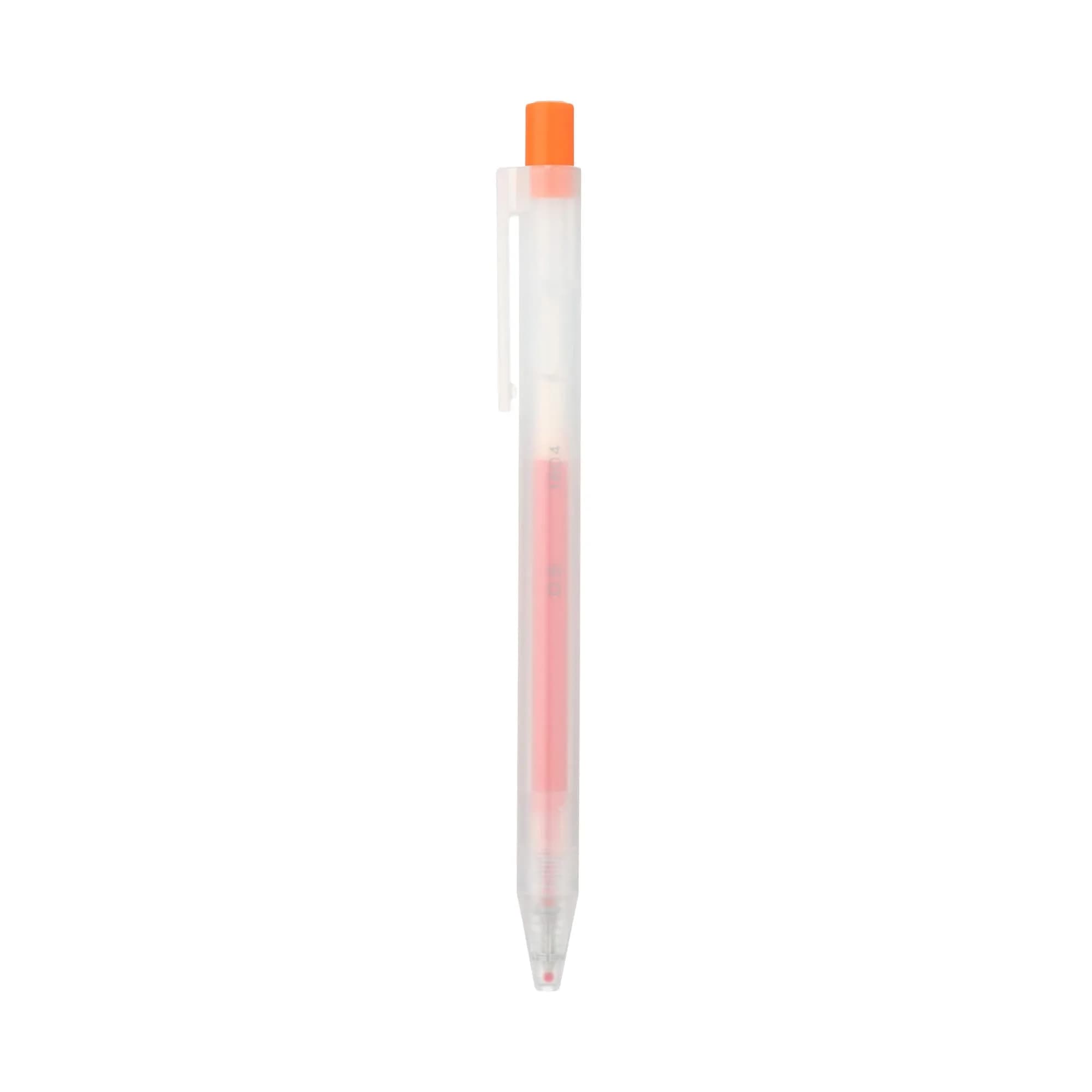 MUJI Smooth Gel Ink Knock Type Ballpoint Pen 0.5mm | Japanese Quality, Refillable - main product image