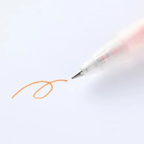 MUJI Smooth Gel Ink Knock Type Ballpoint Pen 0.5mm | Japanese Quality, Refillable thumbnail 2
