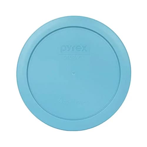 Pyrex 7-Piece Oceanic Shades Lid Bundle for 6/7 Cup, 4 Cup, 2 Cup, and 1 Cup Glassware | BPA-Free Plastic Replacement Lids thumbnail 4