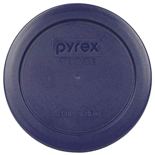 Pyrex 7-Piece Oceanic Shades Lid Bundle for 6/7 Cup, 4 Cup, 2 Cup, and 1 Cup Glassware | BPA-Free Plastic Replacement Lids thumbnail 2