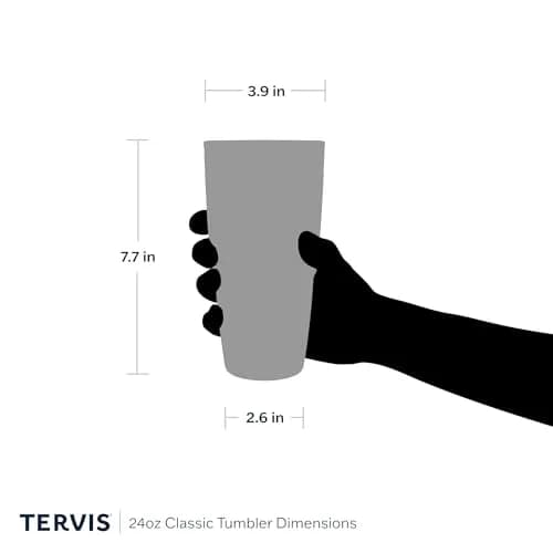 Tervis Made in USA Double Walled Dainty Floral Mother's Day Insulated Tumbler Cup Keeps Drinks Cold & Hot, 24oz, Mom thumbnail 5