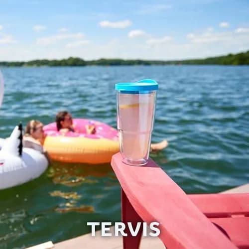 Tervis Made in USA Double Walled Dainty Floral Mother's Day Insulated Tumbler Cup Keeps Drinks Cold & Hot, 24oz, Mom thumbnail 9