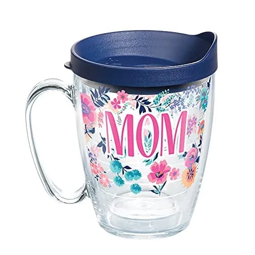 Tervis Made in USA 16oz Double Walled Floral Insulated Mug | Keeps Drinks Hot & Cold thumbnail 1