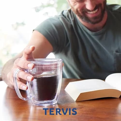 Tervis Made in USA 16oz Double Walled Floral Insulated Mug | Keeps Drinks Hot & Cold thumbnail 6