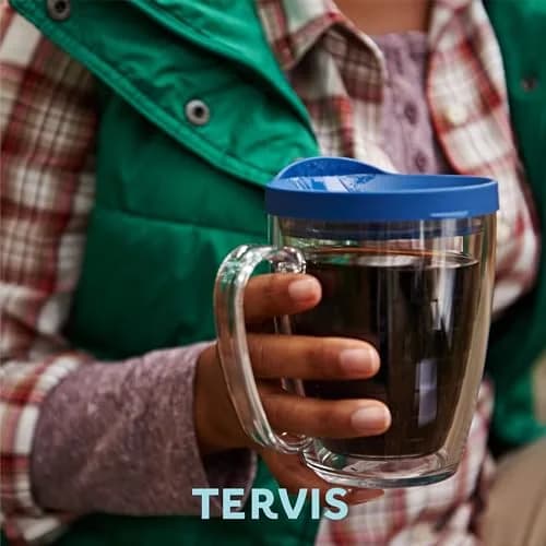 Tervis Made in USA 16oz Double Walled Floral Insulated Mug | Keeps Drinks Hot & Cold thumbnail 7