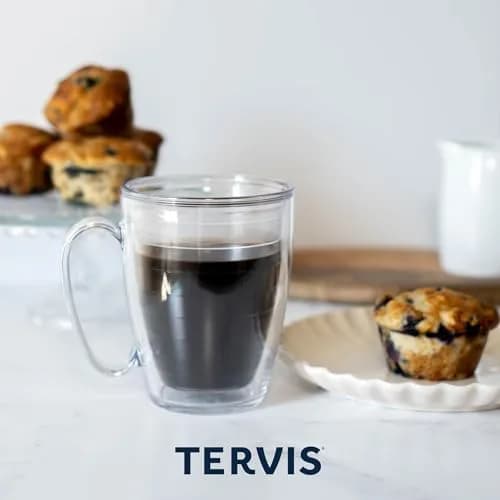 Tervis Made in USA 16oz Double Walled Floral Insulated Mug | Keeps Drinks Hot & Cold thumbnail 8