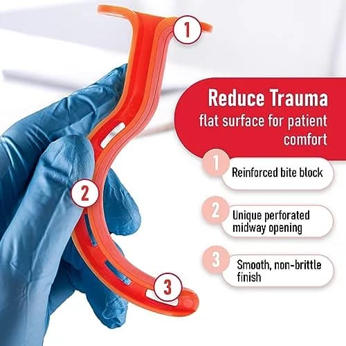 Ever Ready First Aid Berman Oral Airway Emergency Kit 6 Color Coded Polypropylene Pieces | FDA Approved First Aid Kit thumbnail 4
