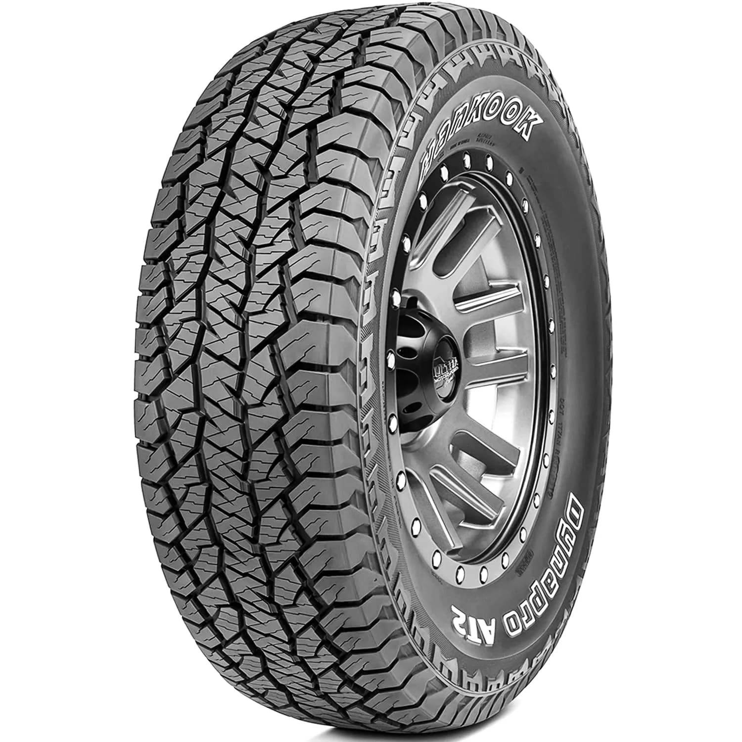 HANKOOK Dynapro AT2 RF11 All-Terrain Radial Tire 30 Inch | 9.50R15, 104S, 6-Ply, Outlined White Letters - main product image