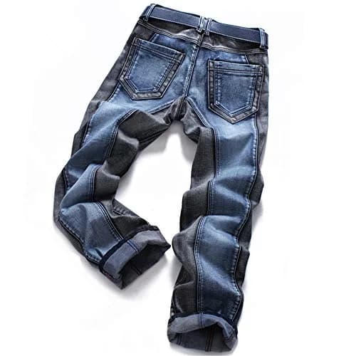 AITITIA Men's Ripped Regular Fit Jeans 42 | Comfortable, Stylish, Long-lasting thumbnail 5