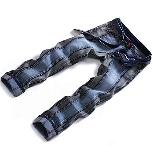 AITITIA Men's Ripped Regular Fit Jeans 42 | Comfortable, Stylish, Long-lasting thumbnail 8