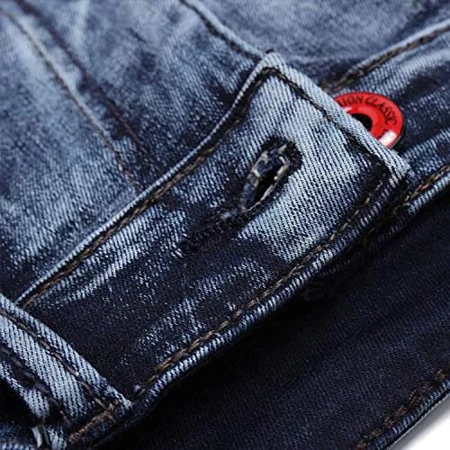 AITITIA Men's Ripped Regular Fit Jeans 42 | Comfortable, Stylish, Long-lasting thumbnail 9