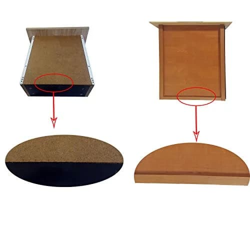 FRMSAET Drawer Repair Kit - Reinforce Wooden MDF Chipboard Drawers, 4 Pack | Easy Install, Steel Support thumbnail 4