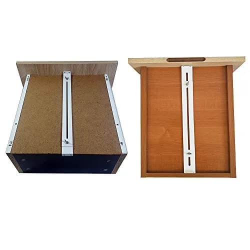 FRMSAET Drawer Repair Kit - Reinforce Wooden MDF Chipboard Drawers, 4 Pack | Easy Install, Steel Support thumbnail 5