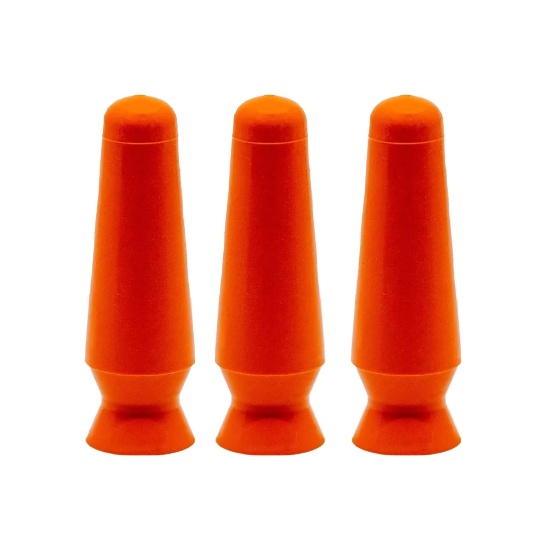 DMV Scleral Cup Contact Lens Applicator Tool 3 Pack (Orange) | Standard Scleral Lens Inserter - main product image