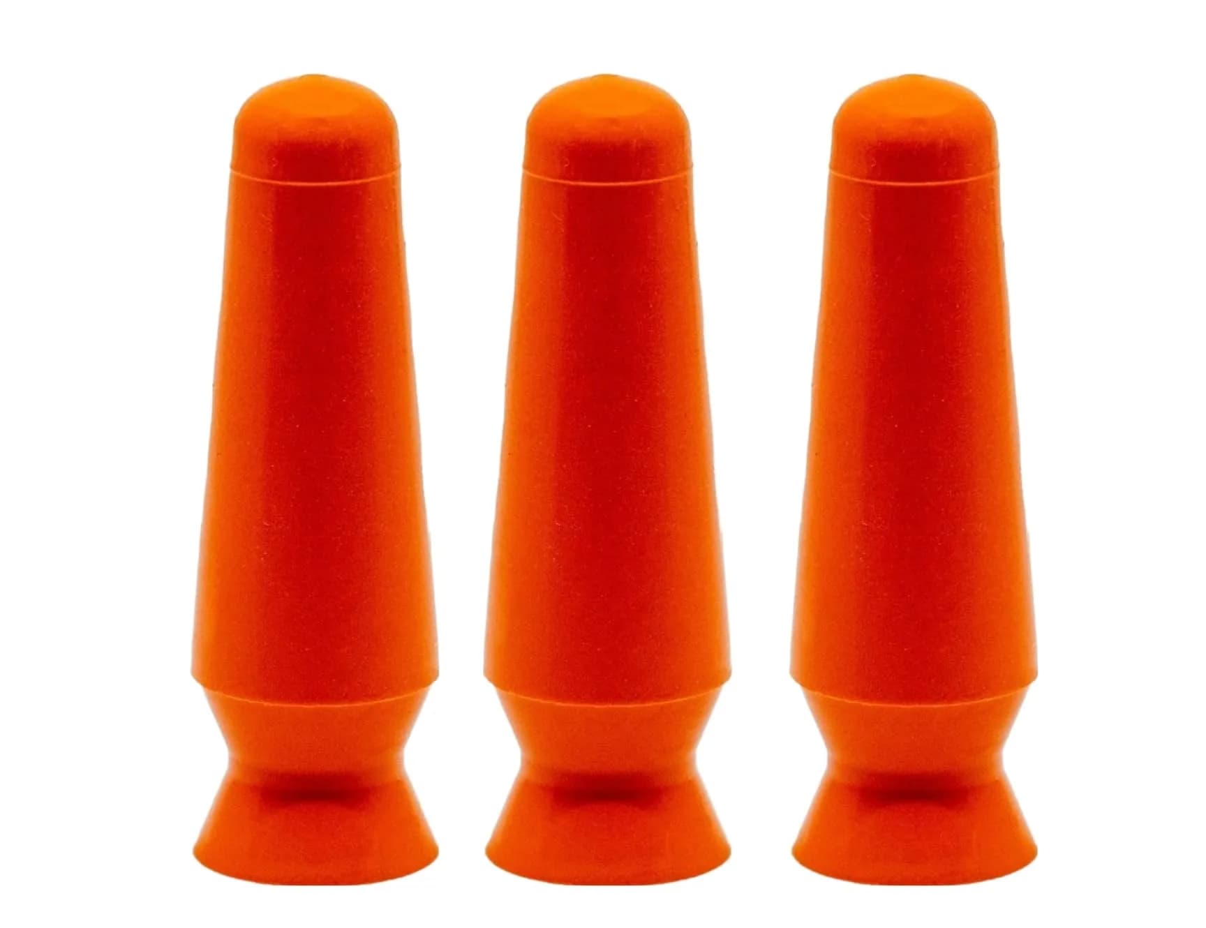 DMV Scleral Cup Contact Lens Applicator Tool 3 Pack - Orange | FDA Approved - main product image