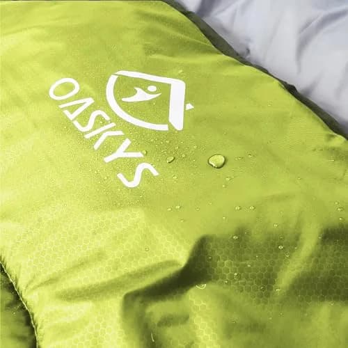 oaskys Camping Sleeping Bag 3 Seasons | Waterproof & Lightweight for Adults Kids thumbnail 8