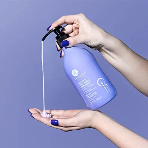 L LUSETA Biotin & Collagen Conditioner 16.9oz | Thickening for Hair Loss, All Hair Types, Sulfate & Paraben Free thumbnail 7