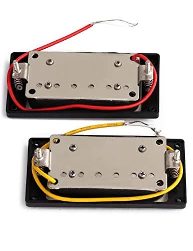 Metallor Zebra Humbucker Pickup Set | Ceramic Magnet Neck & Bridge for Electric Guitar thumbnail 6