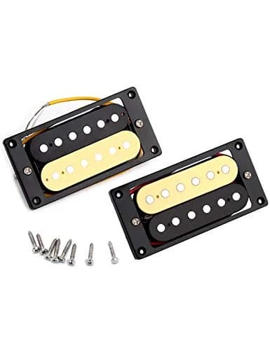 Metallor Zebra Humbucker Pickup Set | Ceramic Magnet Neck & Bridge for Electric Guitar thumbnail 9