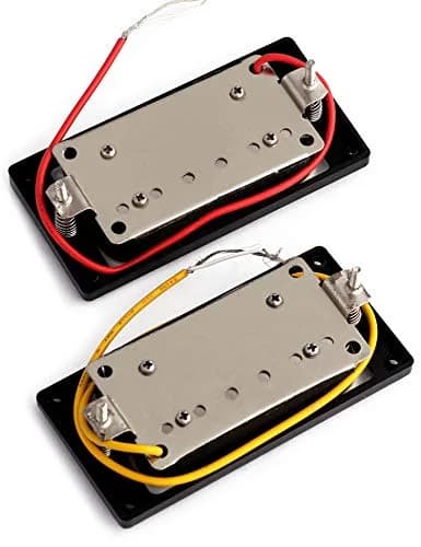 Metallor Zebra Humbucker Pickup Set | Ceramic Magnet Neck & Bridge for Electric Guitar thumbnail 3
