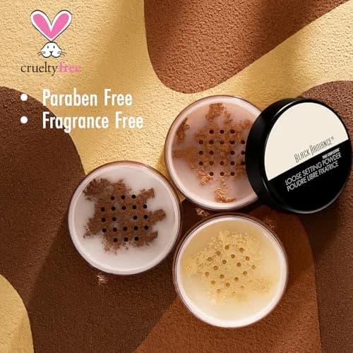 Black Radiance True Complexion Loose Setting Powder Honeymoon 18.14 g (0.64 oz) | Sets Makeup for All Day Wear thumbnail 6